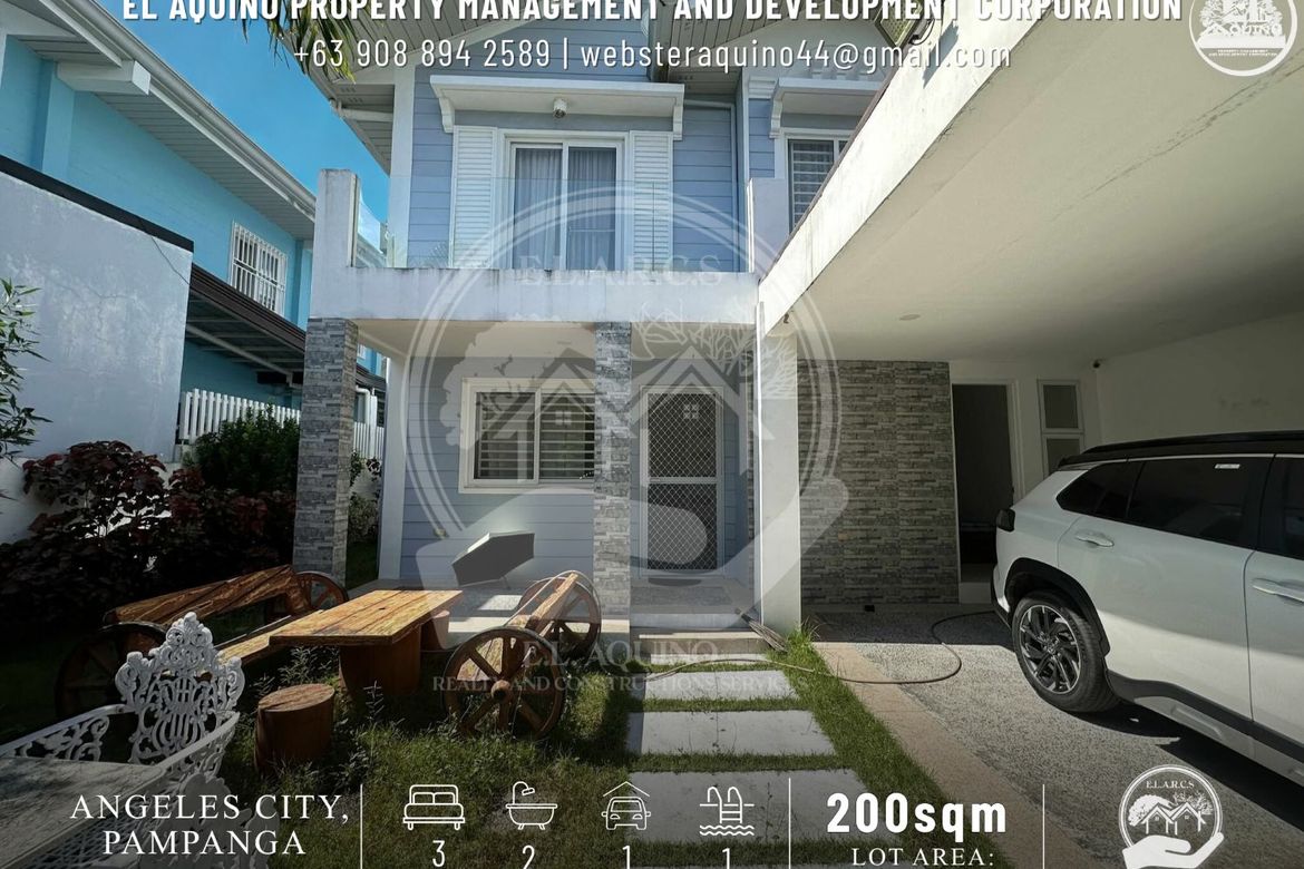 2 Bedroom House for Sale in Pampang, Angeles, Pampanga