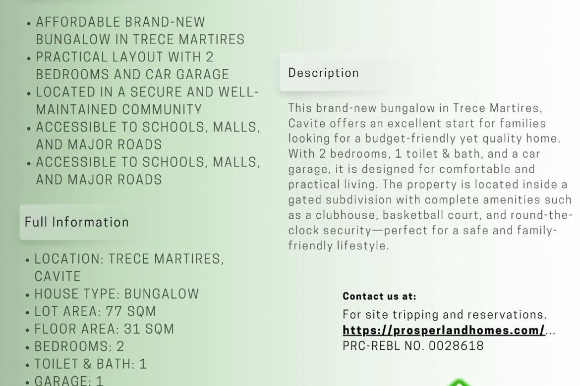2 Bedroom House for Sale in Poblacion I-A, Imus, Cavite – photo 6