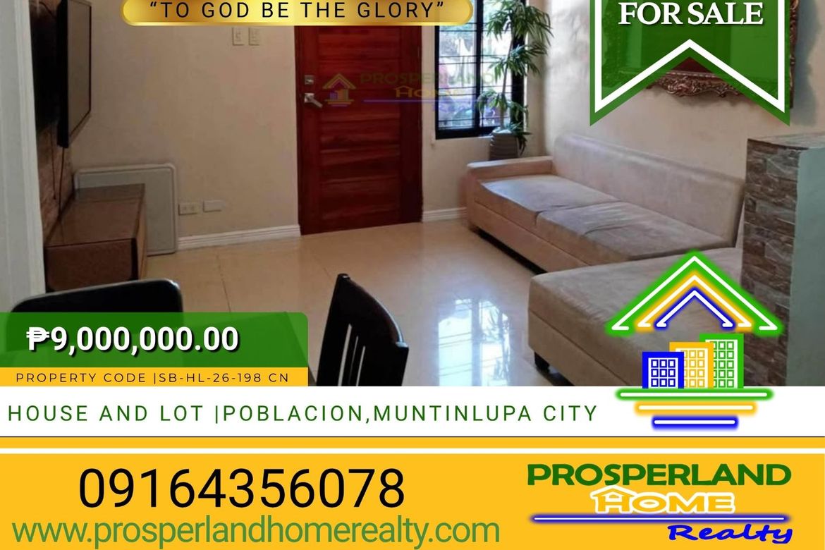 2 Bedroom House for Sale in Poblacion, Muntinlupa, Metro Manila
