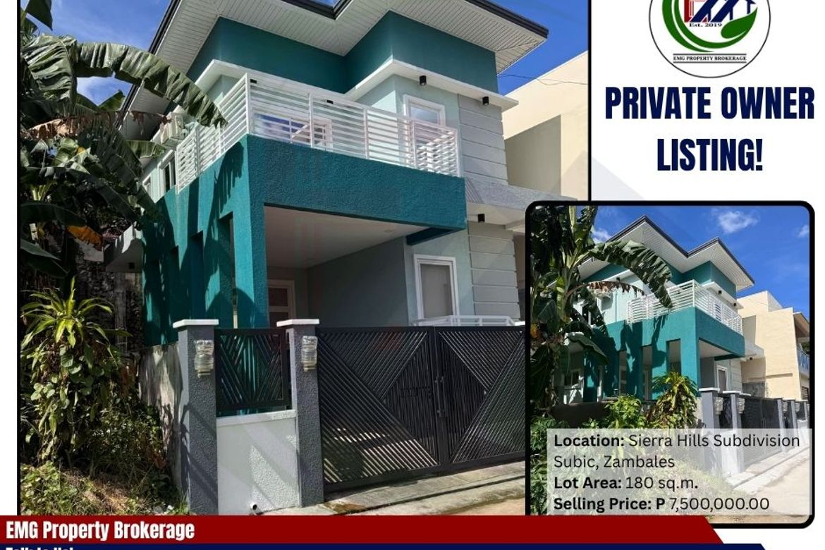 2 Bedroom House for Sale in Santo Tomas, Subic, Zambales