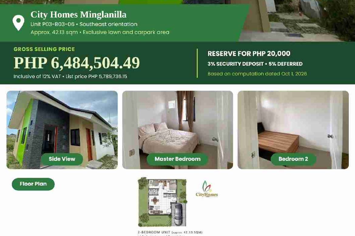 2 Bedroom House for Sale in Tunghaan, Minglanilla, Cebu – photo 3