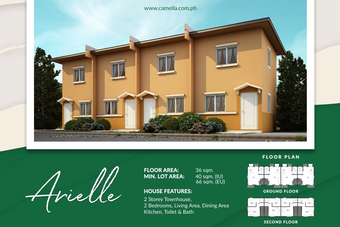 2 Bedroom Townhouse for Sale in Camella Pili, Cadlan, Pili, Camarines Sur
