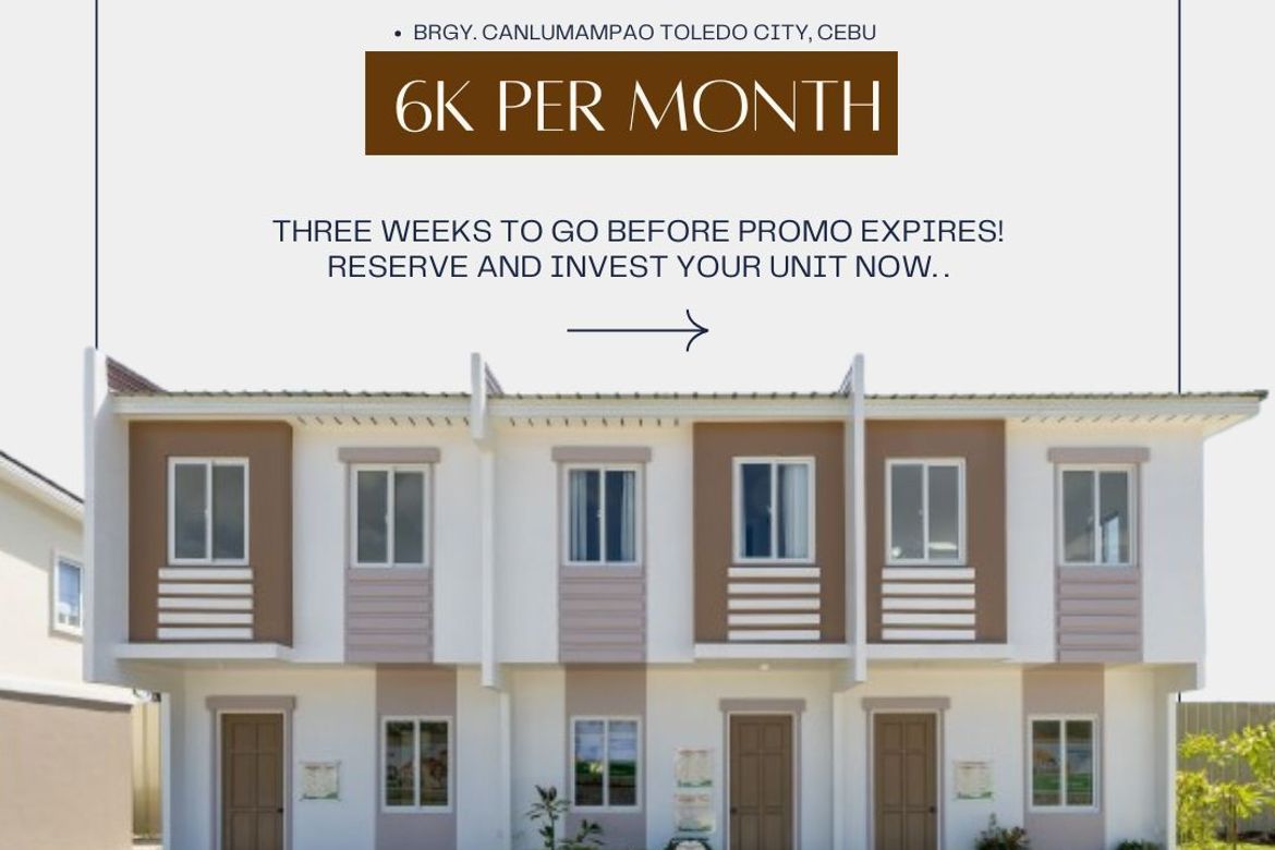 2 Bedroom Townhouse for Sale in Canlumampao, Toledo, Cebu – photo 7