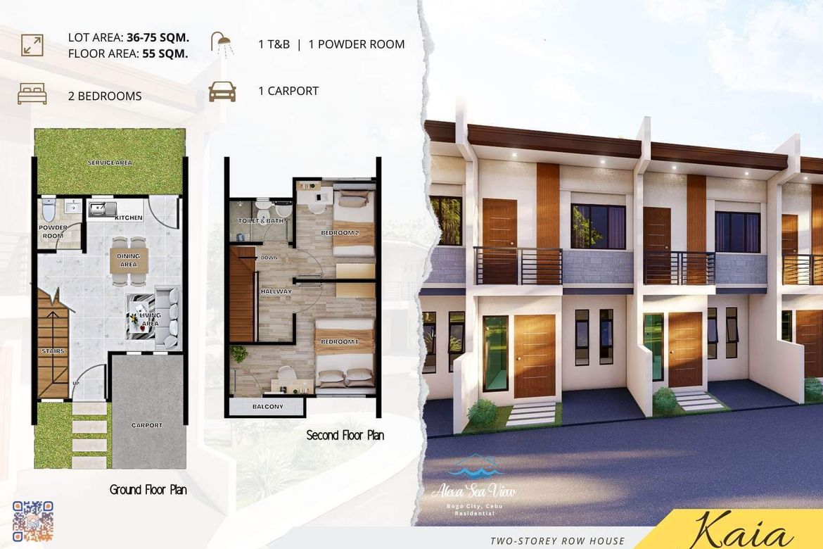2 Bedroom Townhouse for Sale in Guadalupe, Bogo, Cebu – photo 2