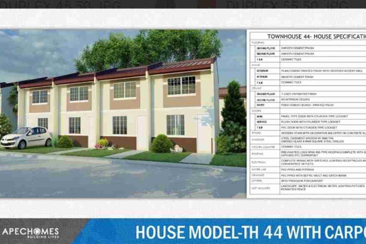 2 Bedroom Townhouse for Sale in Mabalas-Balas, San Rafael, Bulacan