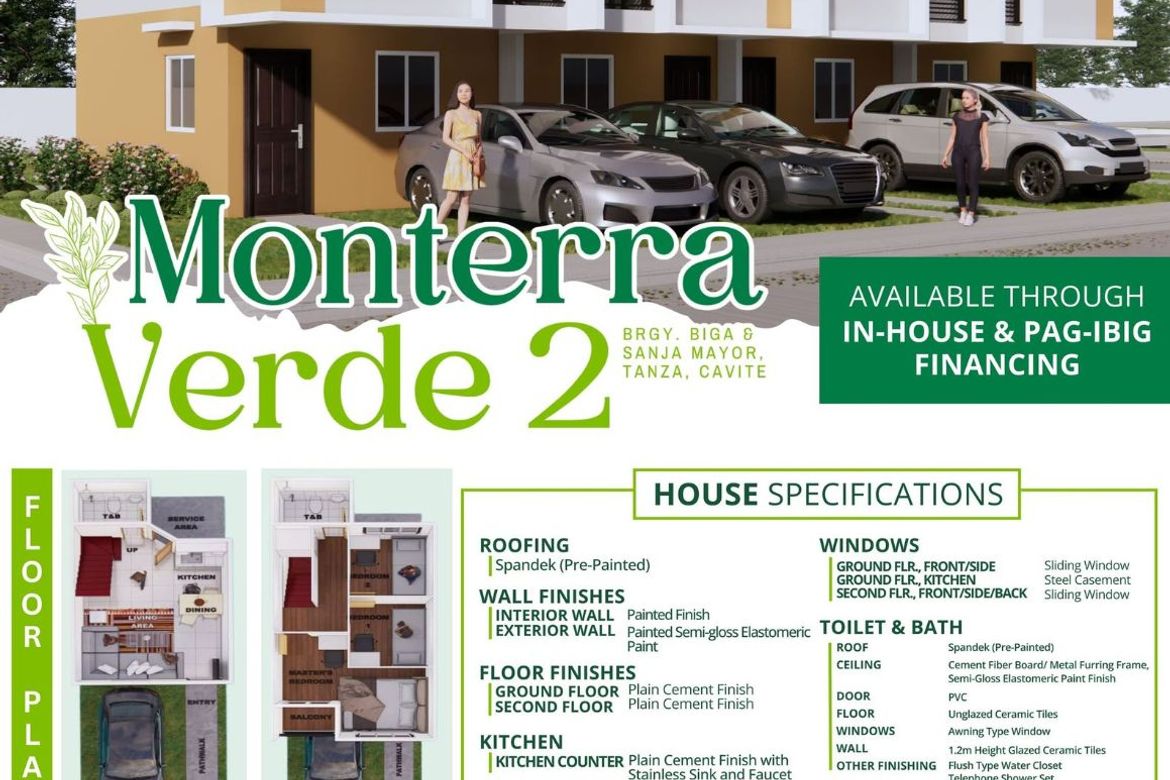 2 Bedroom Townhouse for Sale in Sanja Mayor, Tanza, Cavite – photo 2