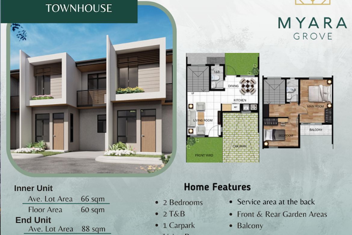 2 Bedroom Townhouse for Sale in Santa Rosa, Iloilo City, Iloilo – photo 2