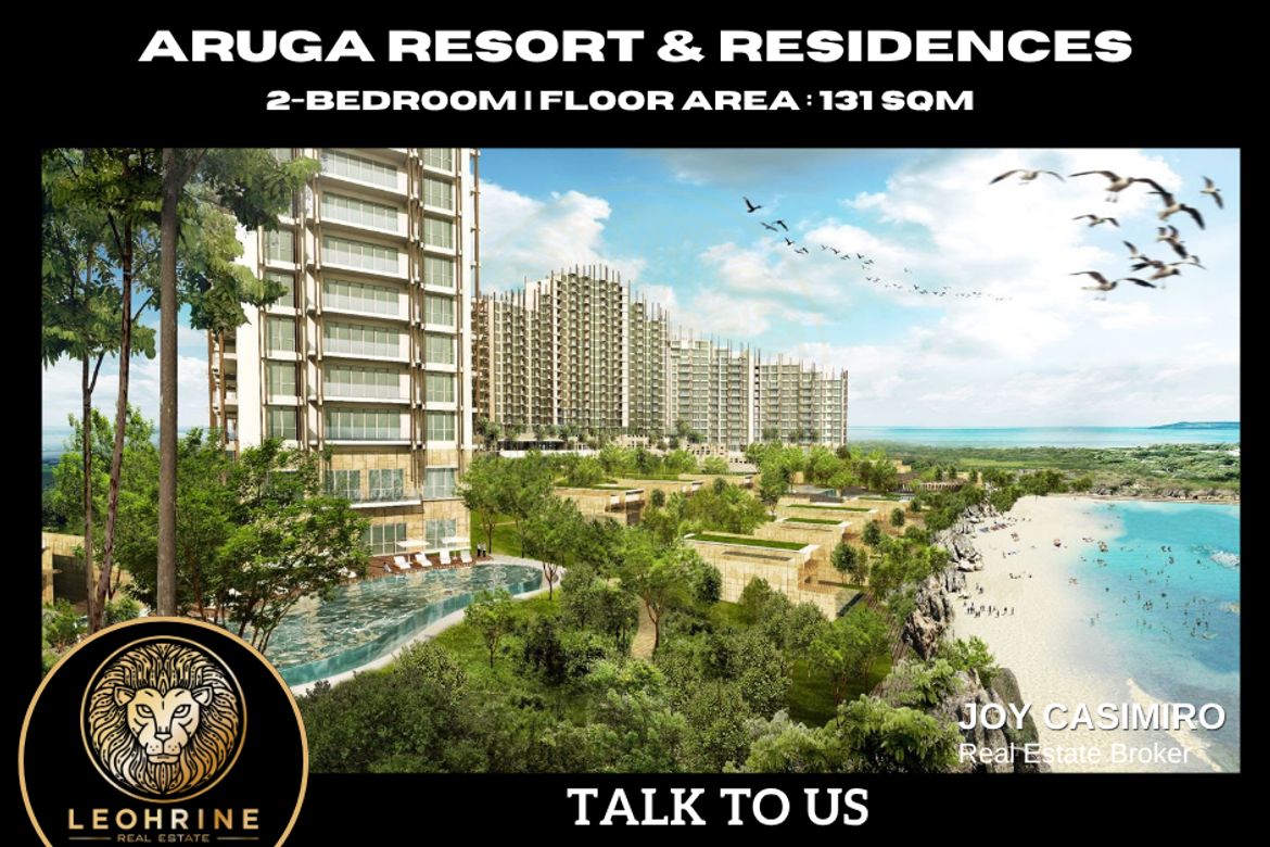 2 Bedroom Villa for Sale in Aruga Resort and Residences, Punta Engaño, Lapu-Lapu, Cebu