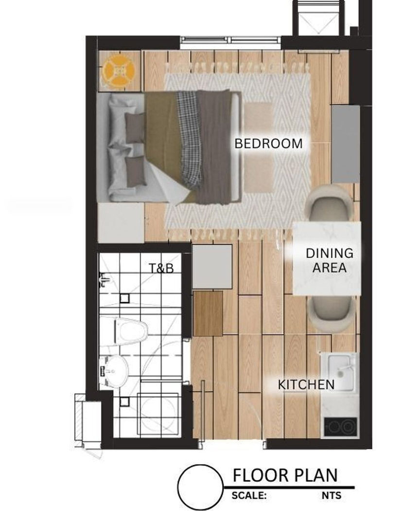 24 SQM Studio Condo Unit for Sale in Washington Heights, Dasmariñas, Cavite – photo 23
