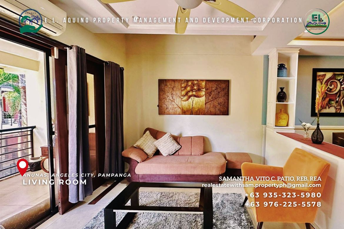 3 Bedroom Apartment for Rent in Anunas, Angeles, Pampanga photo 2
