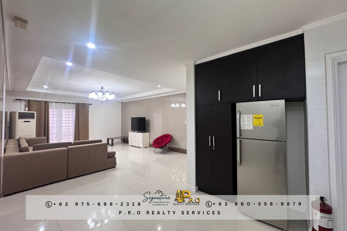 3 Bedroom Apartment for Rent in Anunas, Angeles, Pampanga photo 2