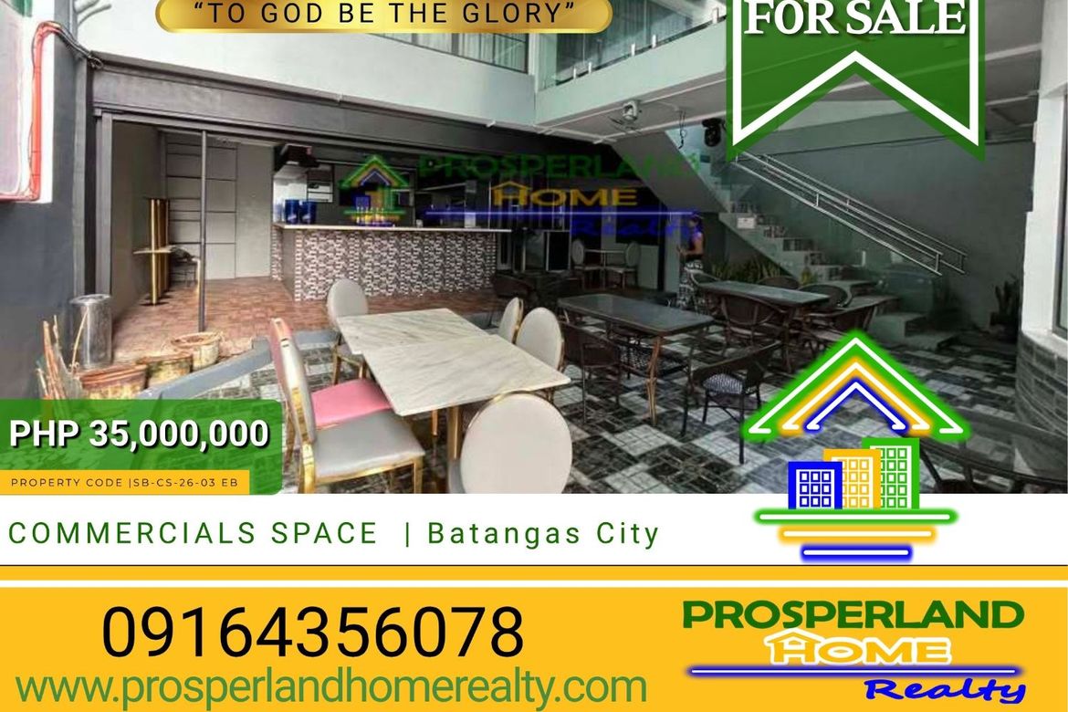 3 Bedroom Commercial for Sale in Barangay 16, Batangas City, Batangas