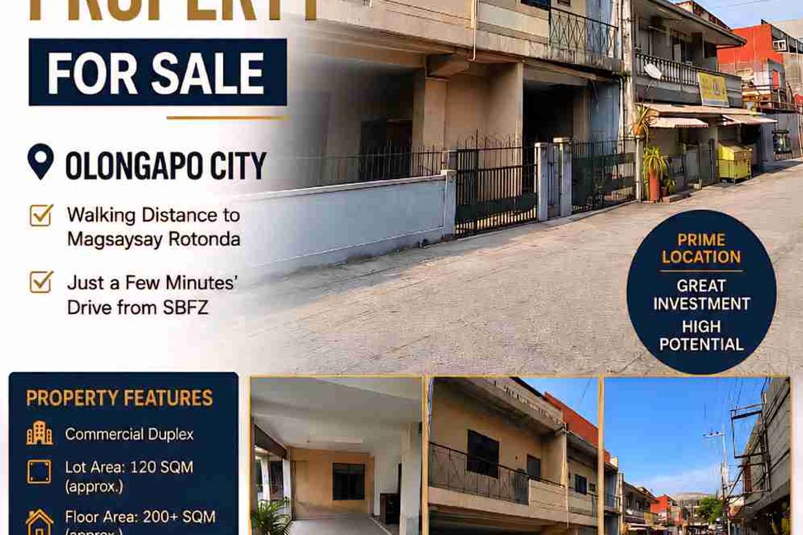 3 Bedroom Commercial for Sale in New Kababae, Olongapo, Zambales