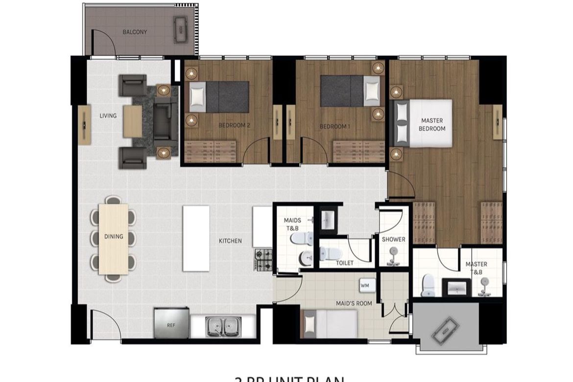 3 Bedroom Condo for Sale in Almanza Dos, Las Piñas, Metro Manila – photo 7
