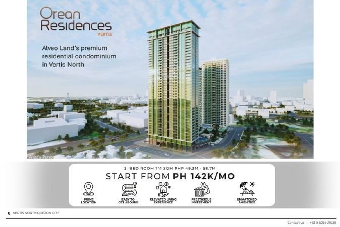 3 Bedroom Condo for Sale in Bagong Pag-Asa, Quezon City, Metro Manila near MRT-3 North Avenue – photo 3