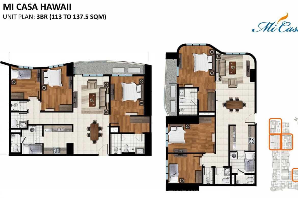 3 Bedroom Condo for Sale in Barangay 76, Pasay, Metro Manila near LRT-1 Libertad – photo 8