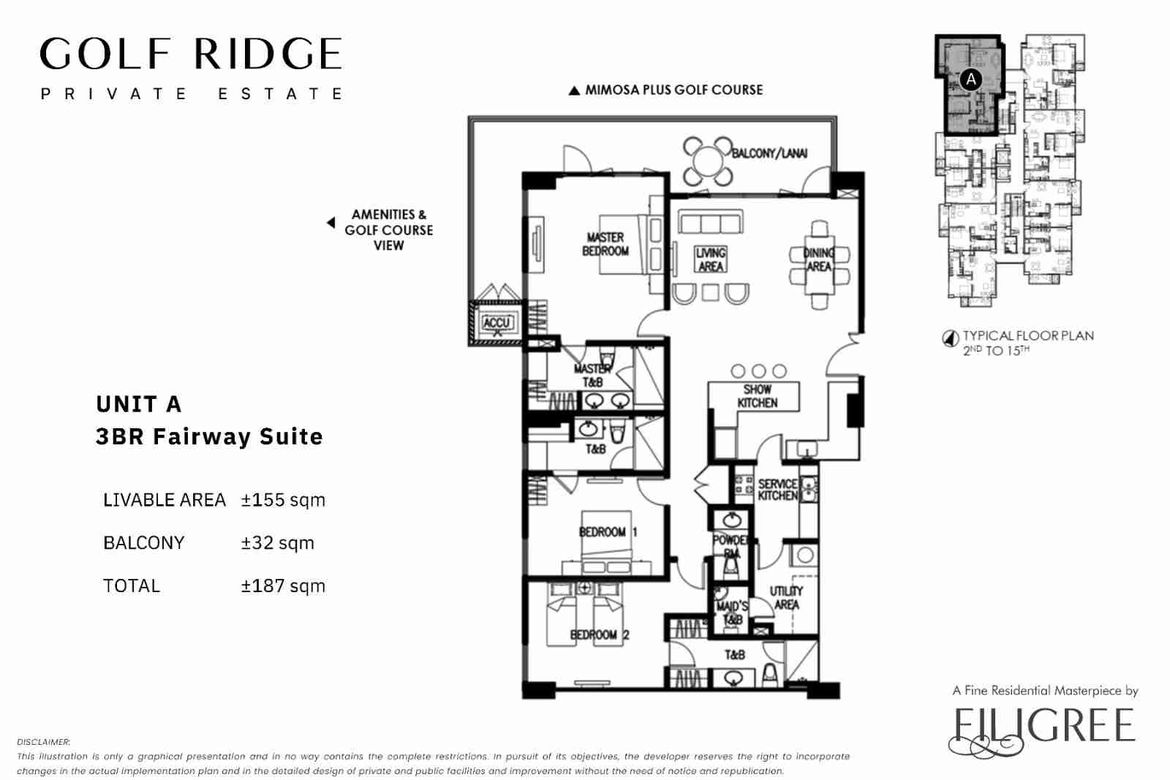 3 Bedroom Condo for Sale in Golf Ridge Private Estate, Balibago, Angeles, Pampanga – photo 7