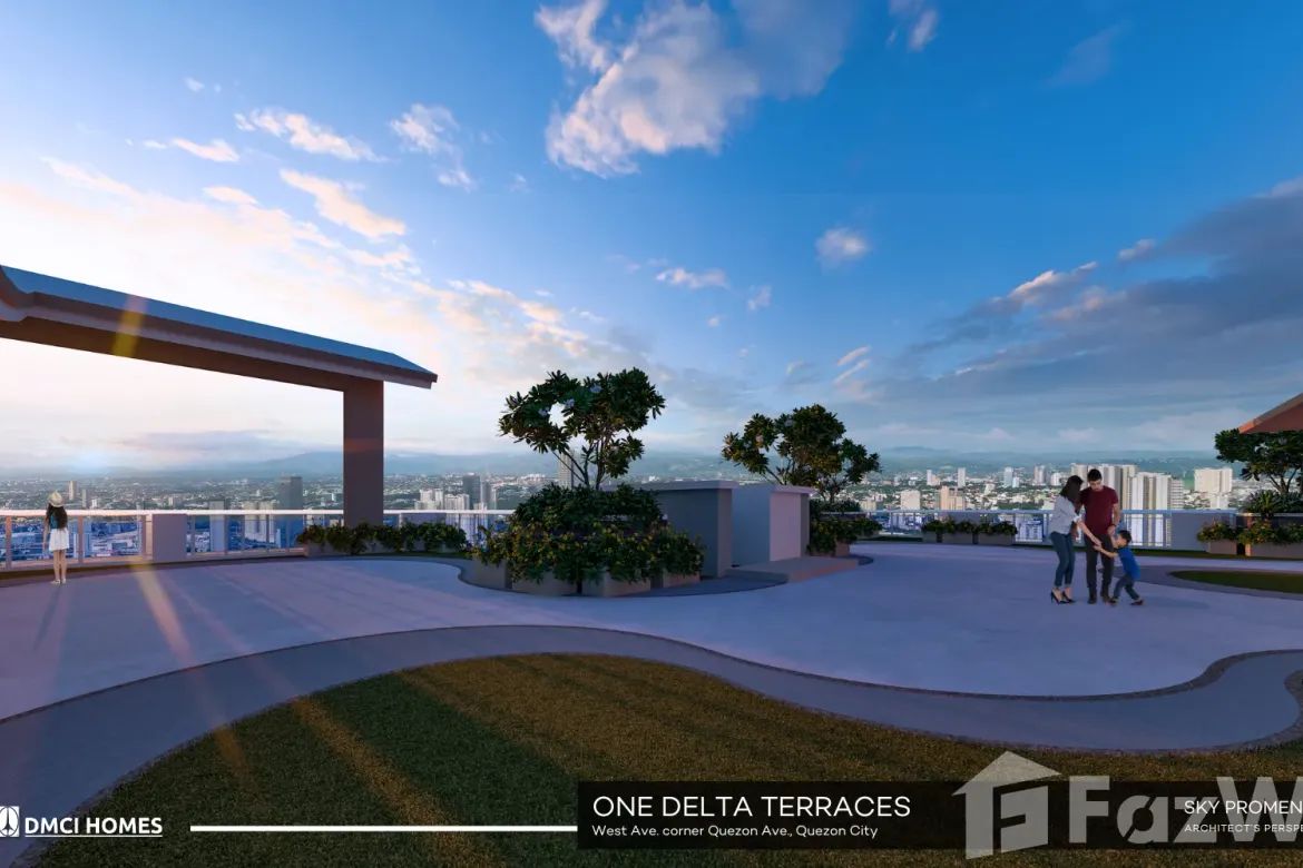 3 Bedroom Condo for Sale in One Delta Terraces, West Triangle, Quezon City, Metro Manila