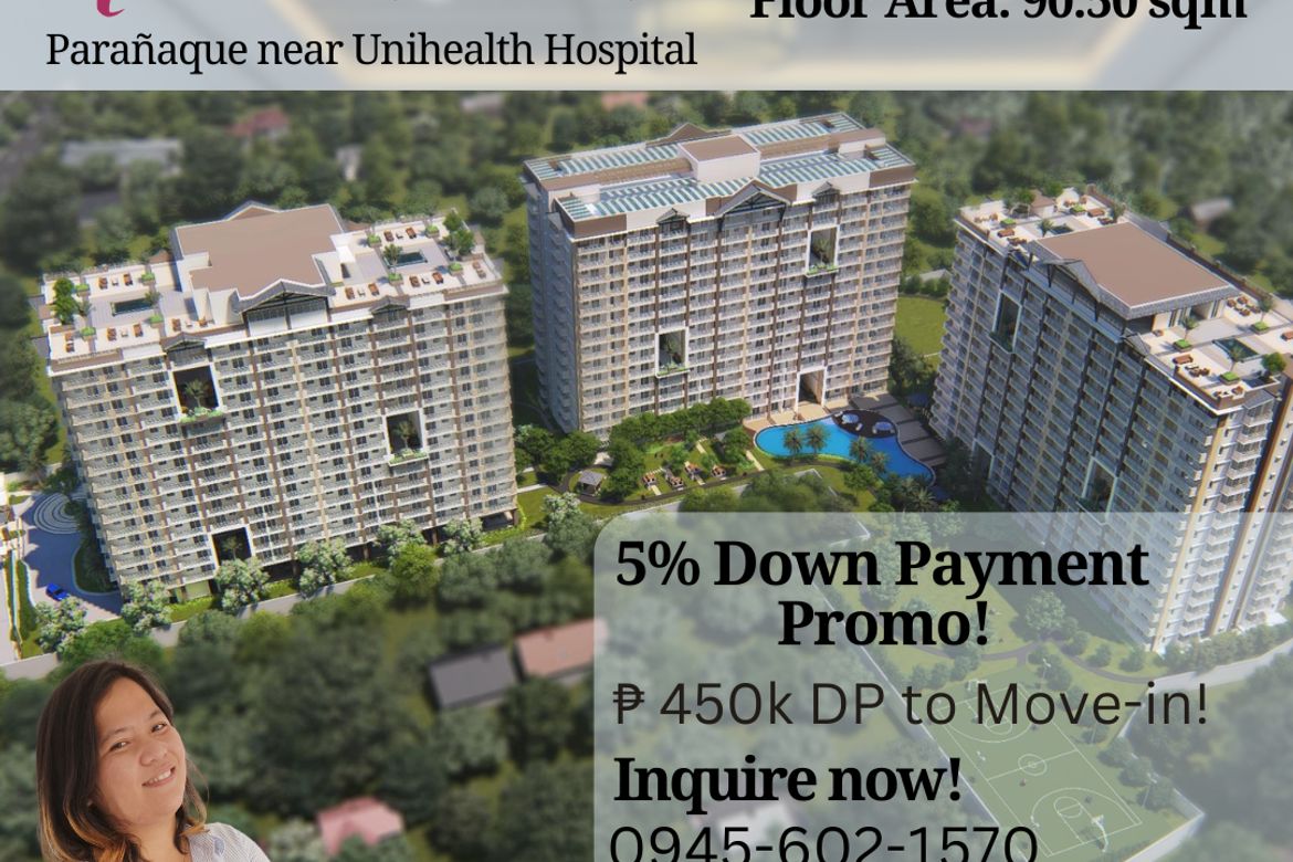 3 Bedroom Condo for Sale in San Antonio, Parañaque, Metro Manila