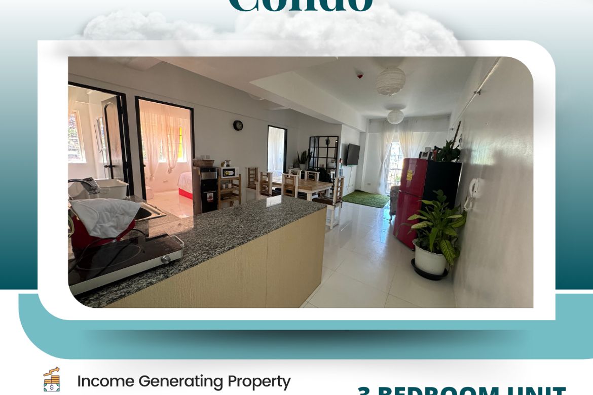 3 Bedroom Condo for Sale in Suntrust 88 Gibraltar, Mines View Park, Baguio, Benguet