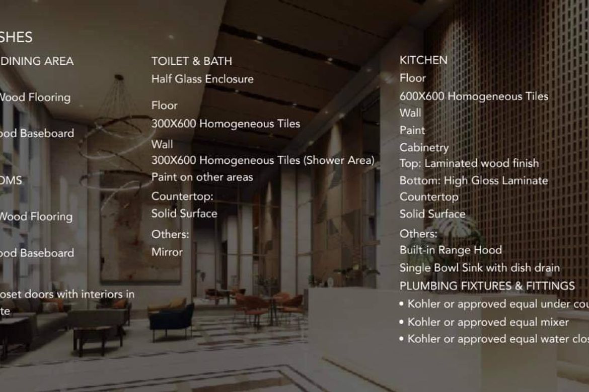 3 Bedroom Condo for Sale in The Bencab at Rockwell Center Nepo, Cutcut, Angeles, Pampanga – photo 5