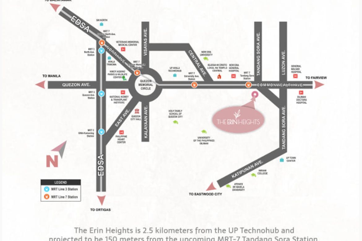3 Bedroom Condo for Sale in The Erin Heights, Matandang Balara, Quezon City, Metro Manila – photo 3