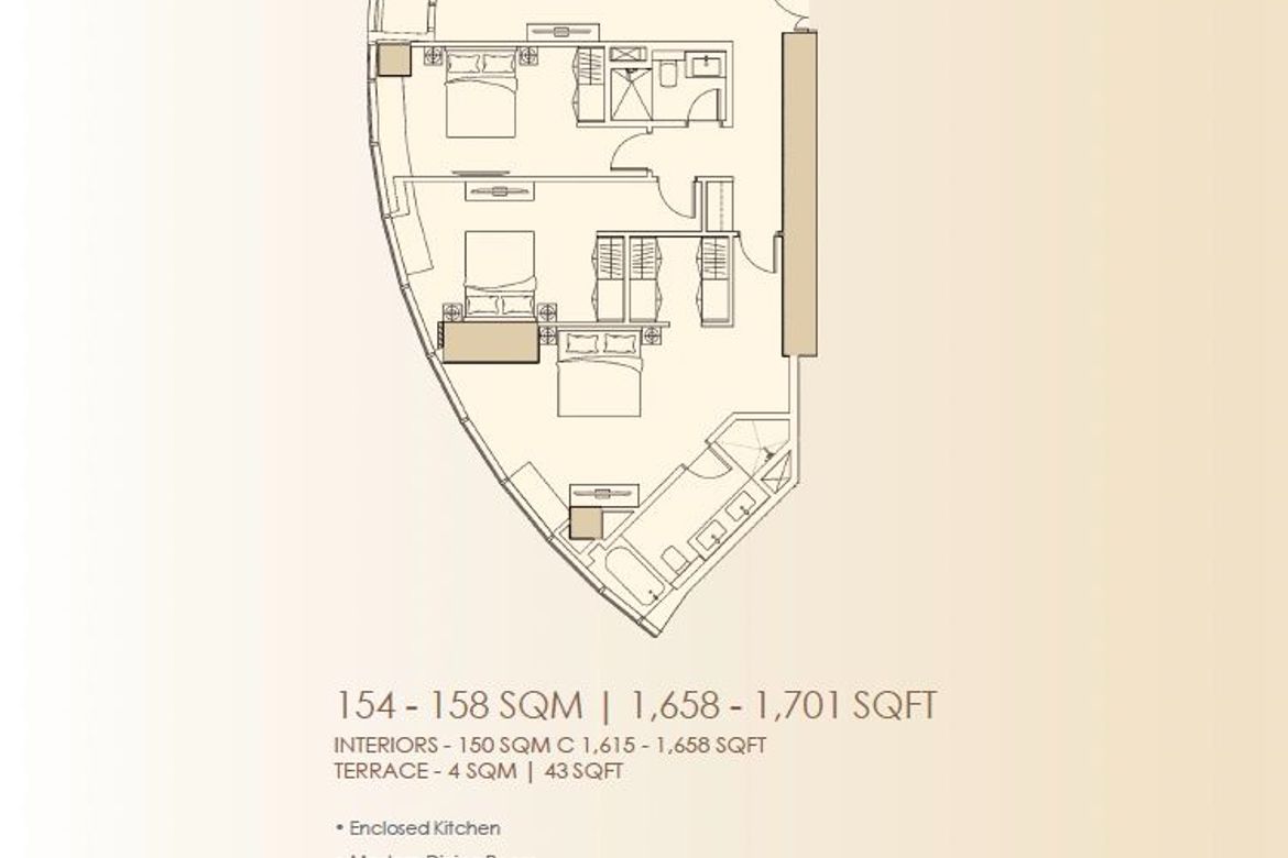 3 Bedroom Condo for Sale in The Imperium at Capitol Commons, Oranbo, Pasig, Metro Manila – photo 5