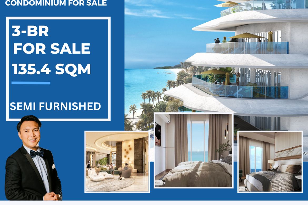3 Bedroom Condo for Sale in The Spinnaker at Club Laiya, Laiya-Aplaya, San Juan, Batangas