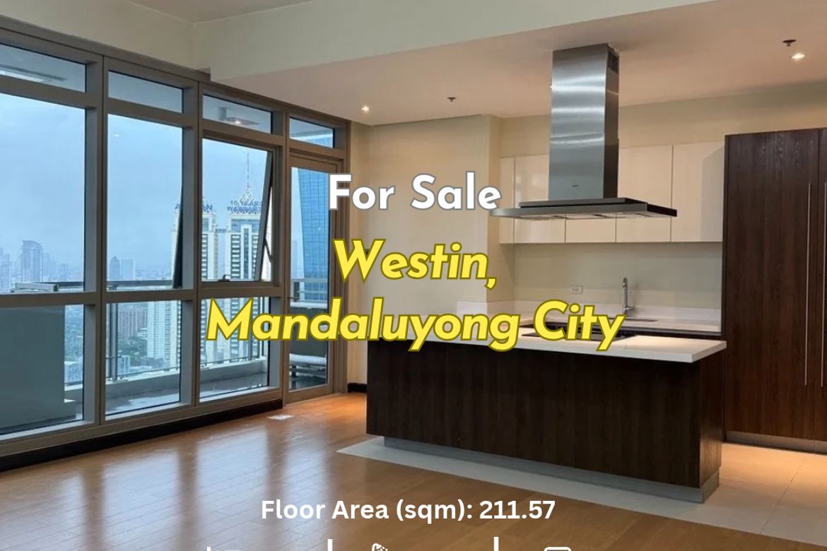 3 Bedroom Condo for Sale in Wack-Wack Greenhills, Mandaluyong, Metro Manila near MRT-3 Shaw Boulevard