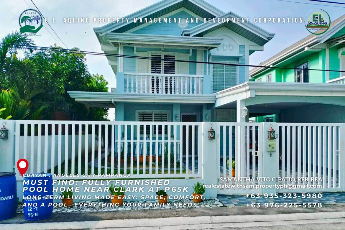3 Bedroom House for Rent in Cuayan, Angeles, Pampanga