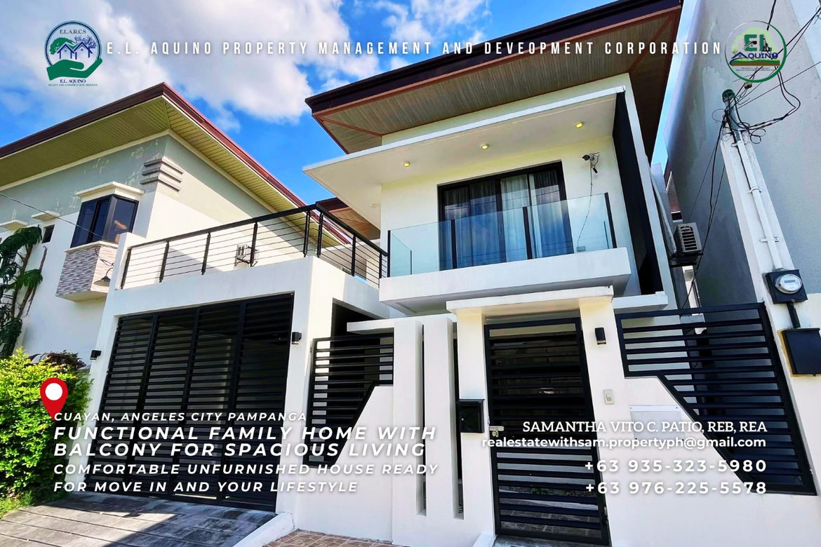 3 Bedroom House for Rent in Pampang, Angeles, Pampanga