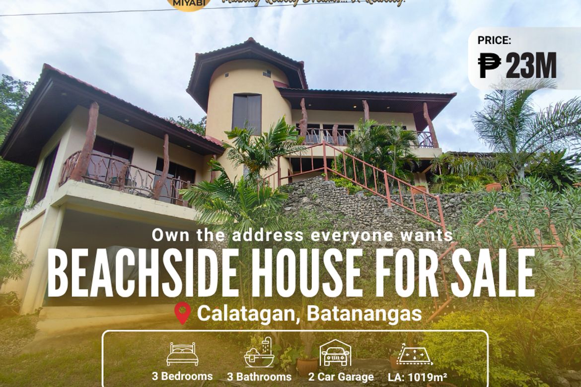 3 Bedroom House for Sale in Barangay 3, Calatagan, Batangas