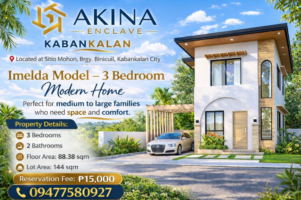 3 Bedroom House for Sale in Binicuil, Kabankalan, Negros Occidental