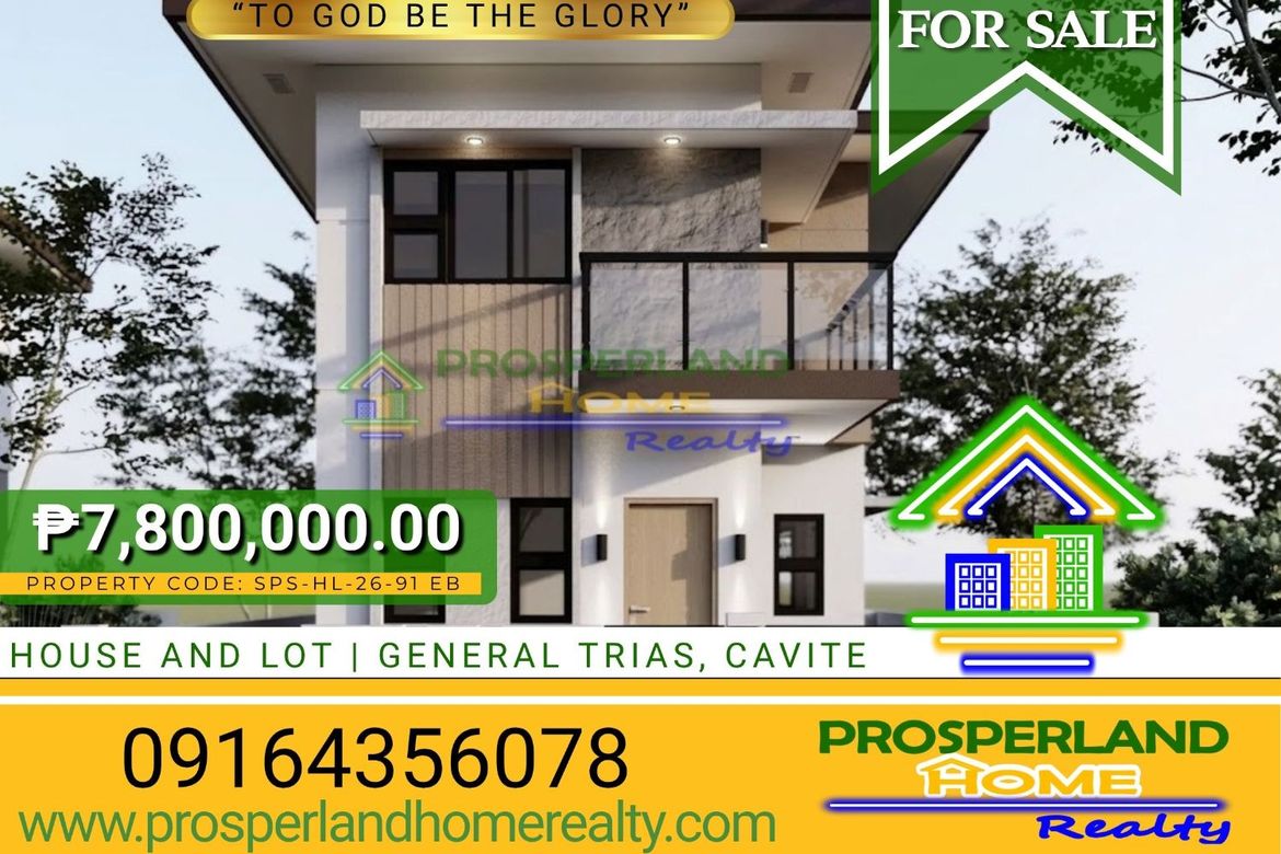 3 Bedroom House for Sale in General Trias, Cavite