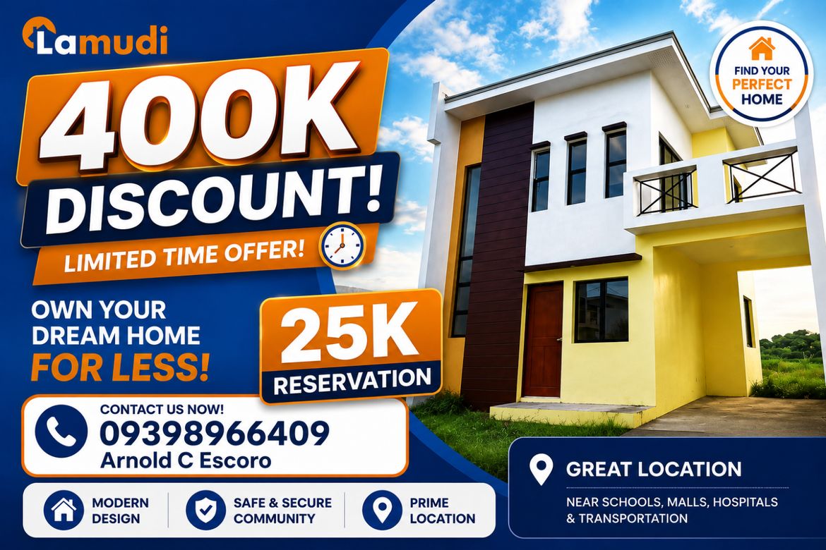 3 Bedroom House for Sale in Las Brisas, Cabuco, Trece Martires, Cavite