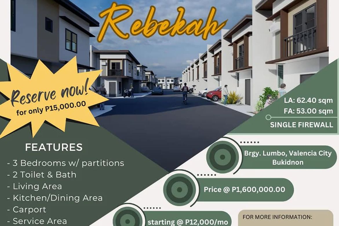 3 Bedroom House for Sale in Lumbo, Valencia, Bukidnon – photo 2