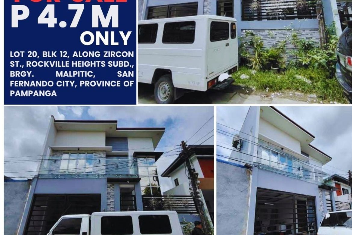 3 Bedroom House for Sale in Malpitic, San Fernando, Pampanga – photo 3