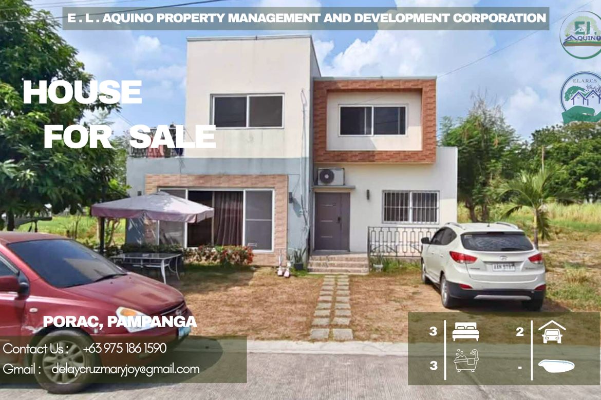 3 Bedroom House for Sale in Manibaug Paralaya, Porac, Pampanga