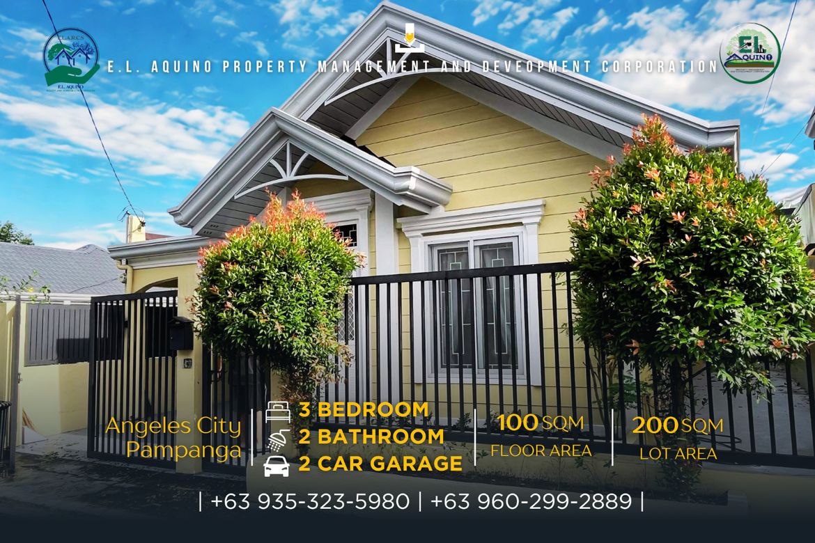 3 Bedroom House for Sale in Pampang, Angeles, Pampanga