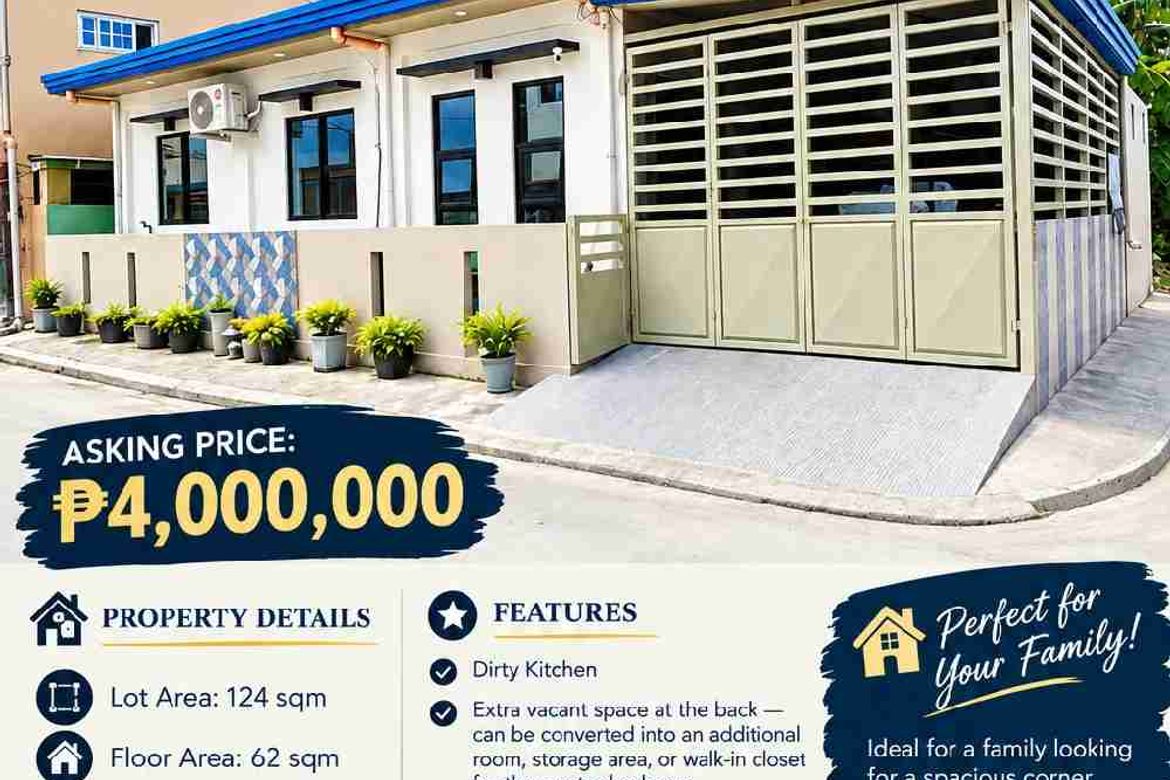 3 Bedroom House for Sale in San Juan, Apalit, Pampanga