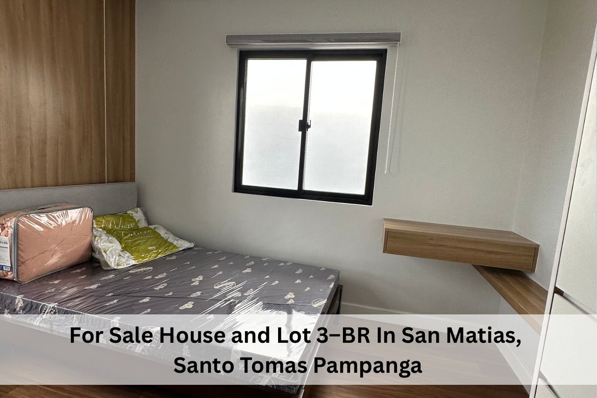 3 Bedroom House for Sale in San Matias, Santo Tomas, Pampanga