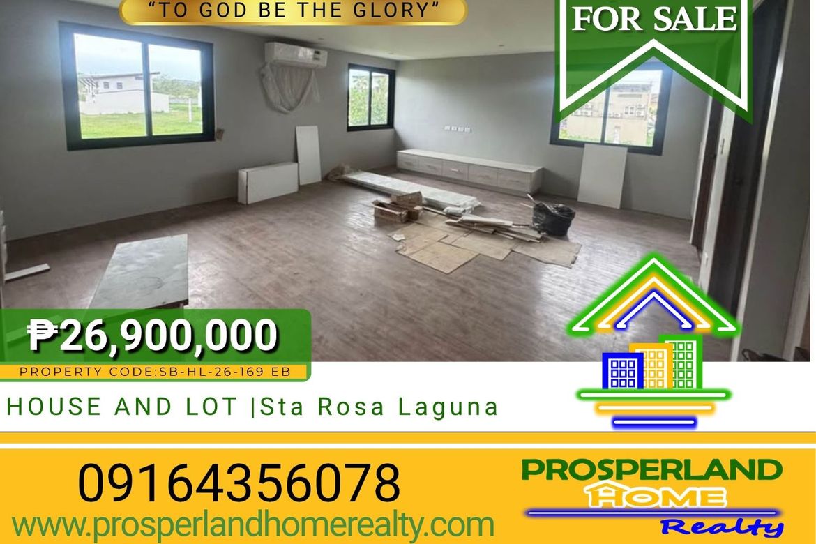 3 Bedroom House for Sale in Santa Rosa, Laguna
