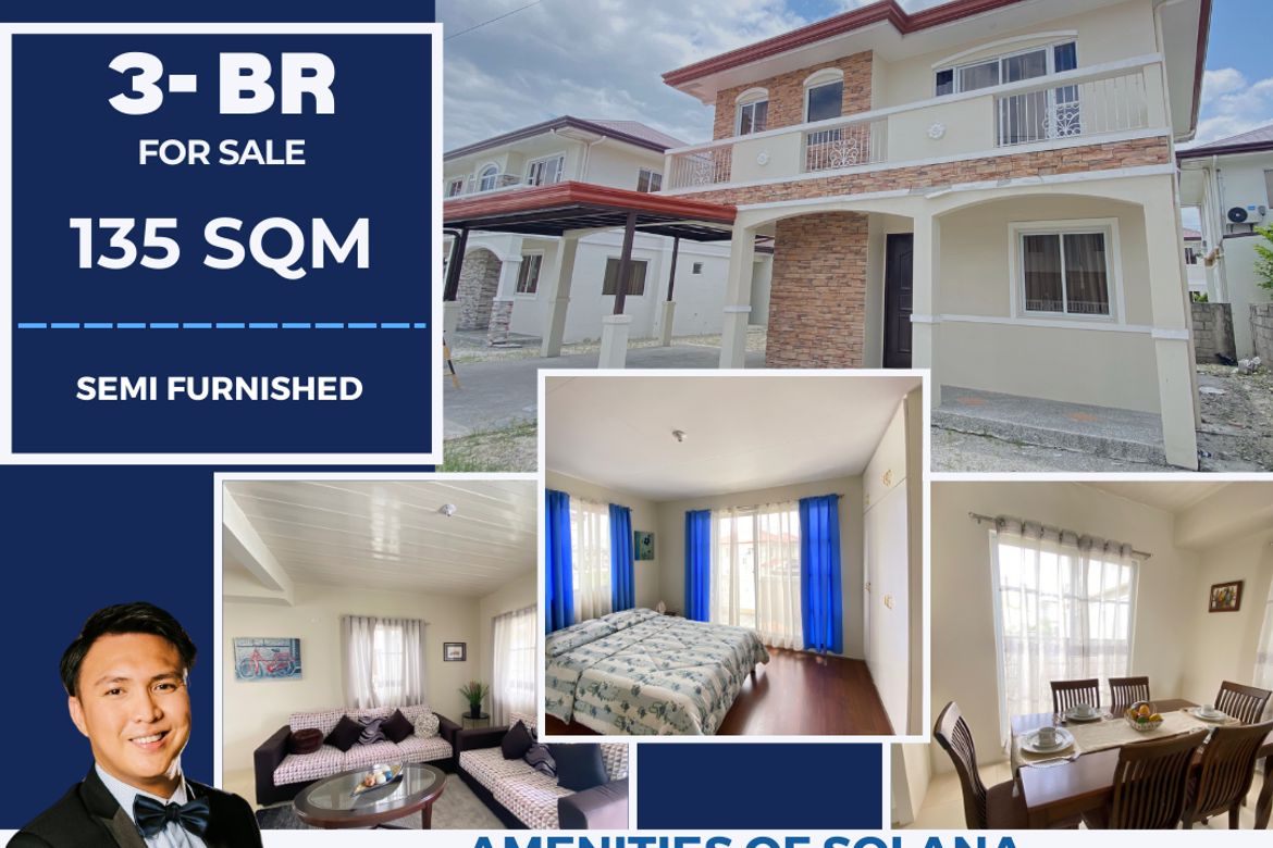 3 Bedroom House for Sale in Solana Casa Real, Cabalantian, Bacolor, Pampanga