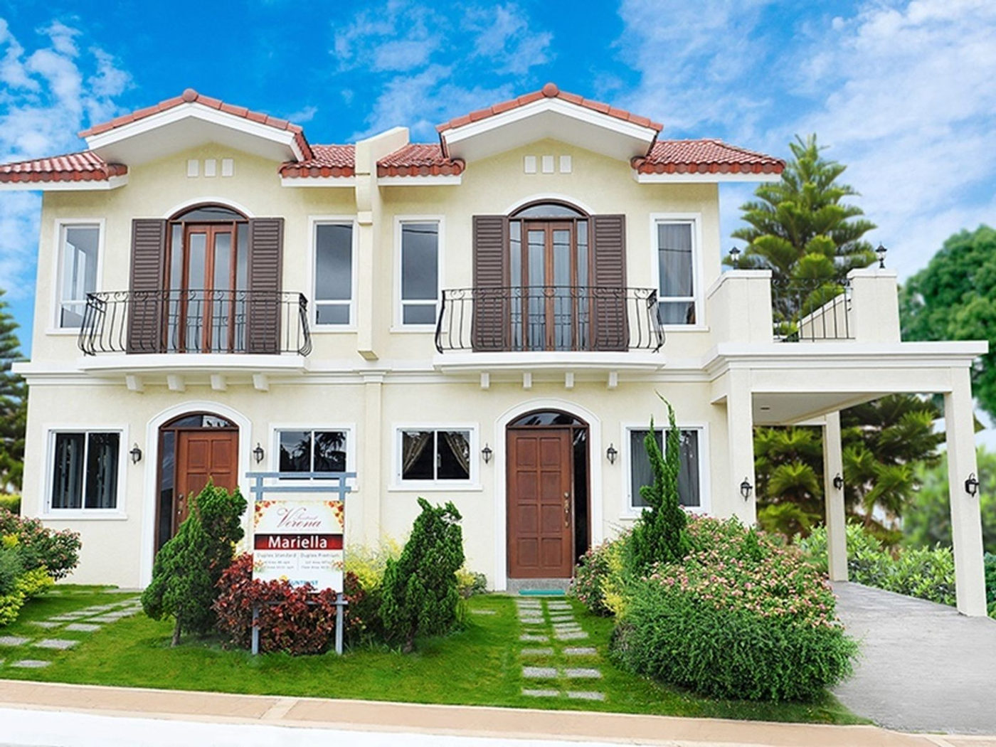 3-Bedroom Mariella Duplex House and Lot for Sale in Suntrust Verona, Silang, Cavite