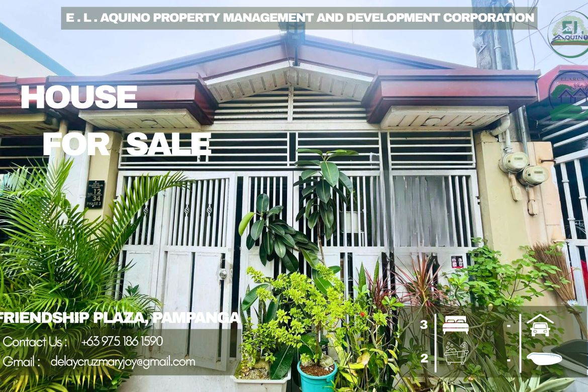 3 Bedroom Townhouse for Sale in Cuayan, Angeles, Pampanga