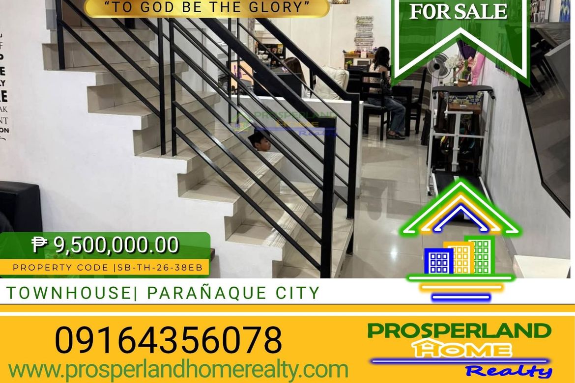 3 Bedroom Townhouse for Sale in Don Bosco, Parañaque, Metro Manila
