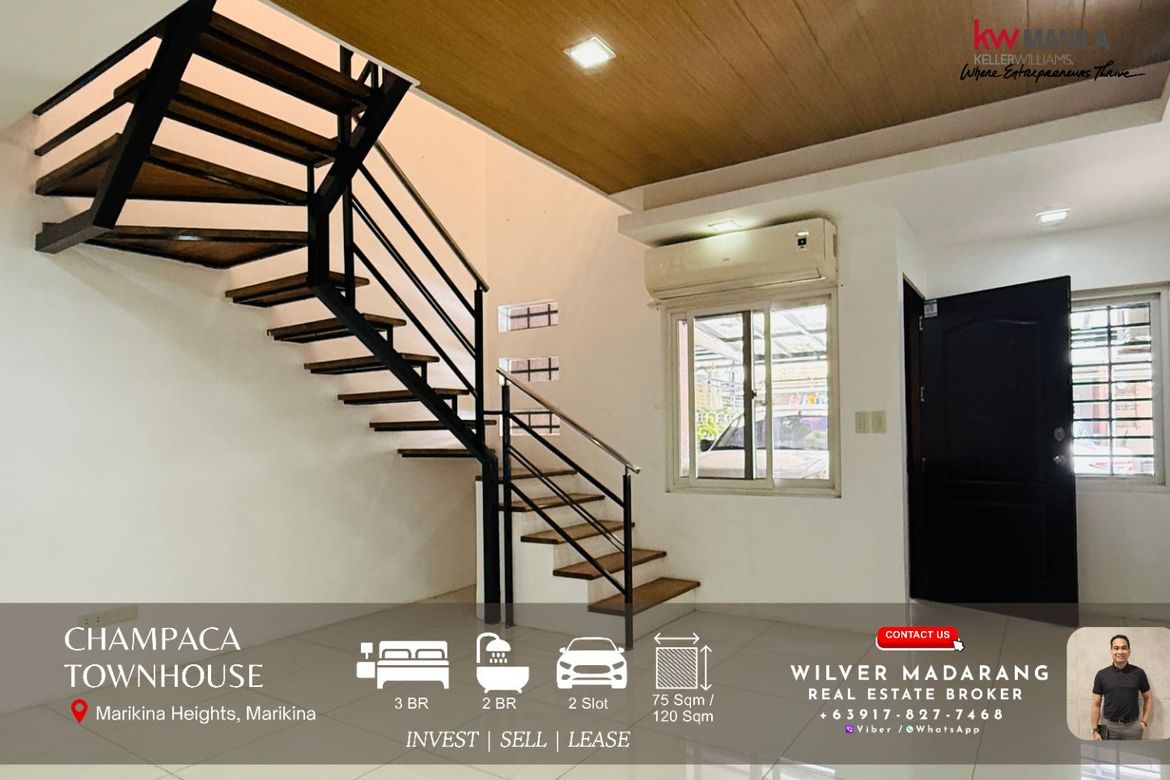 3 Bedroom Townhouse for Sale in Marikina Heights, Marikina, Metro Manila