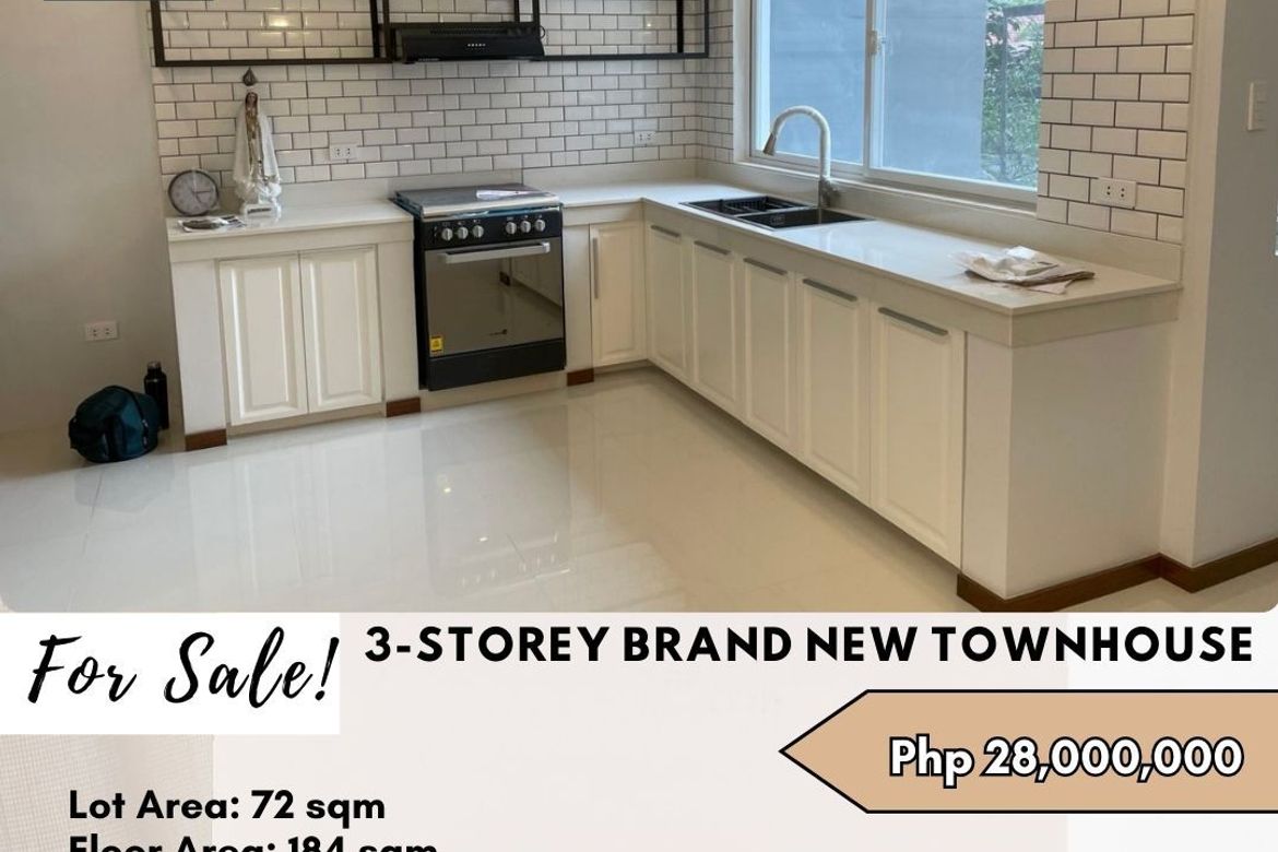 3 Bedroom Townhouse for Sale in New Alabang Village, Muntinlupa, Metro Manila