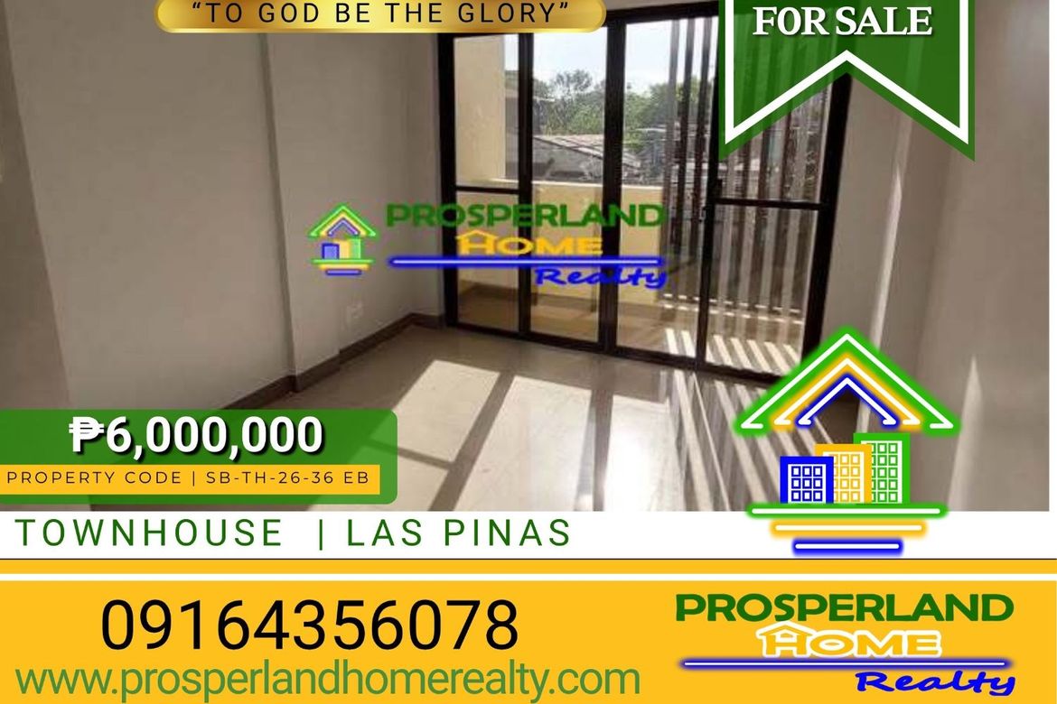 3 Bedroom Townhouse for Sale in Pamplona Dos, Las Piñas, Metro Manila