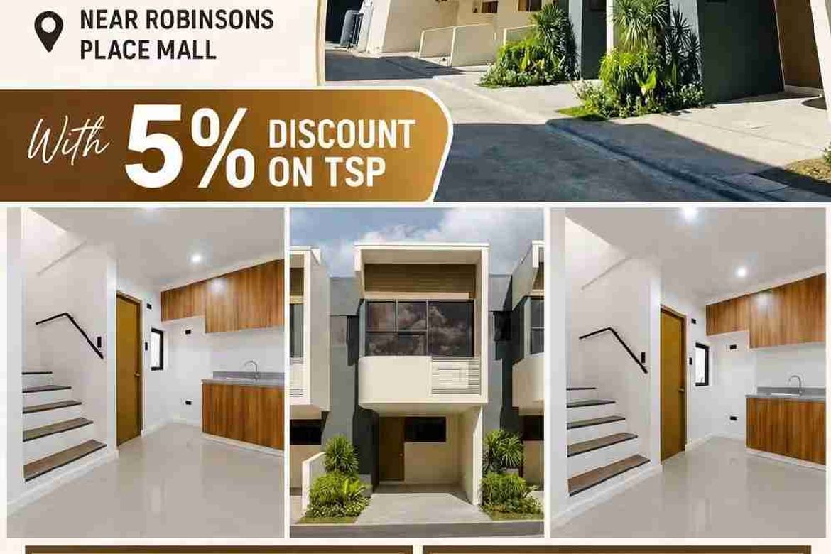 3 Bedroom Townhouse for Sale in San Roque, Antipolo, Rizal